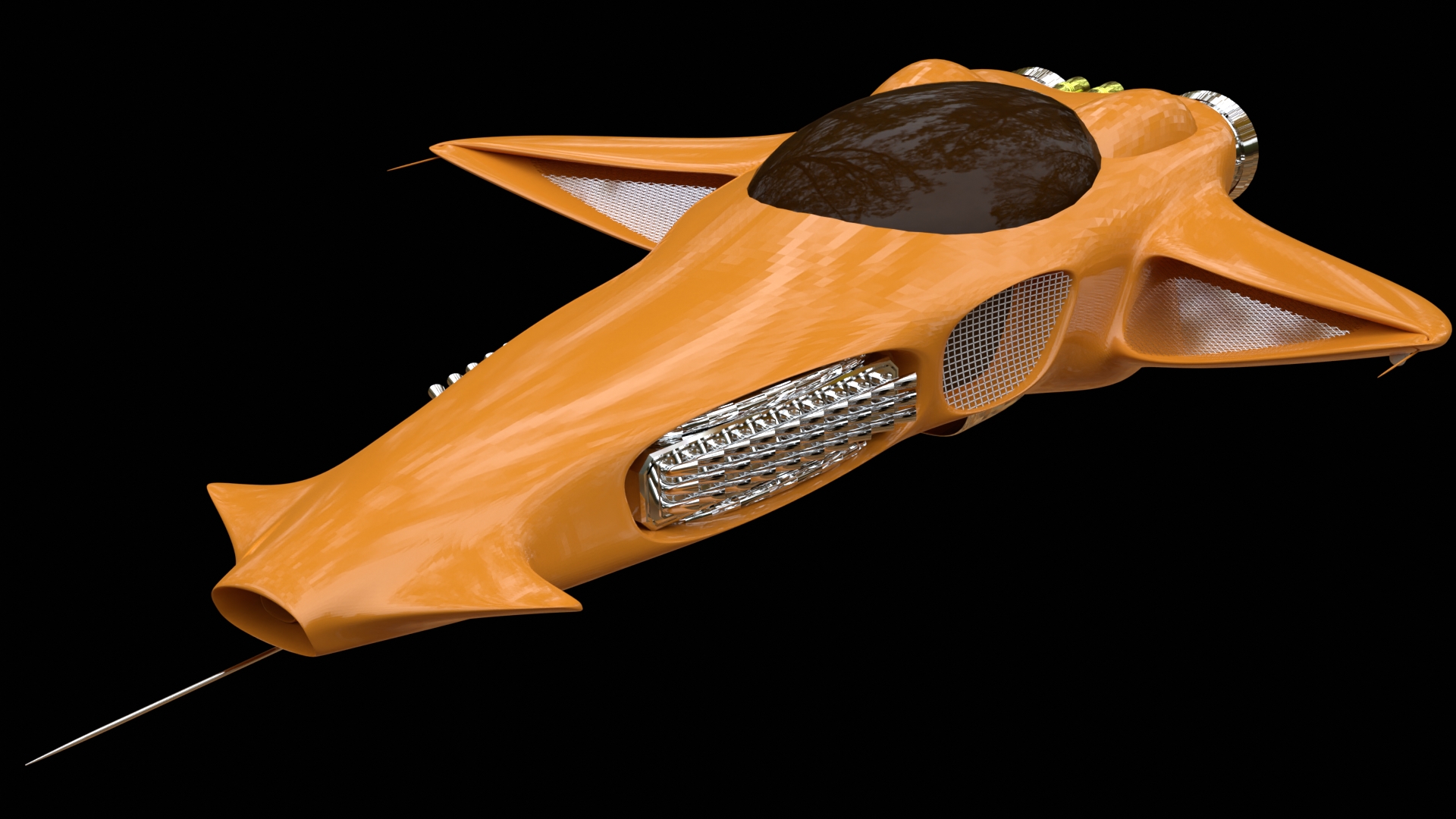 Racer spaceship preview image 1